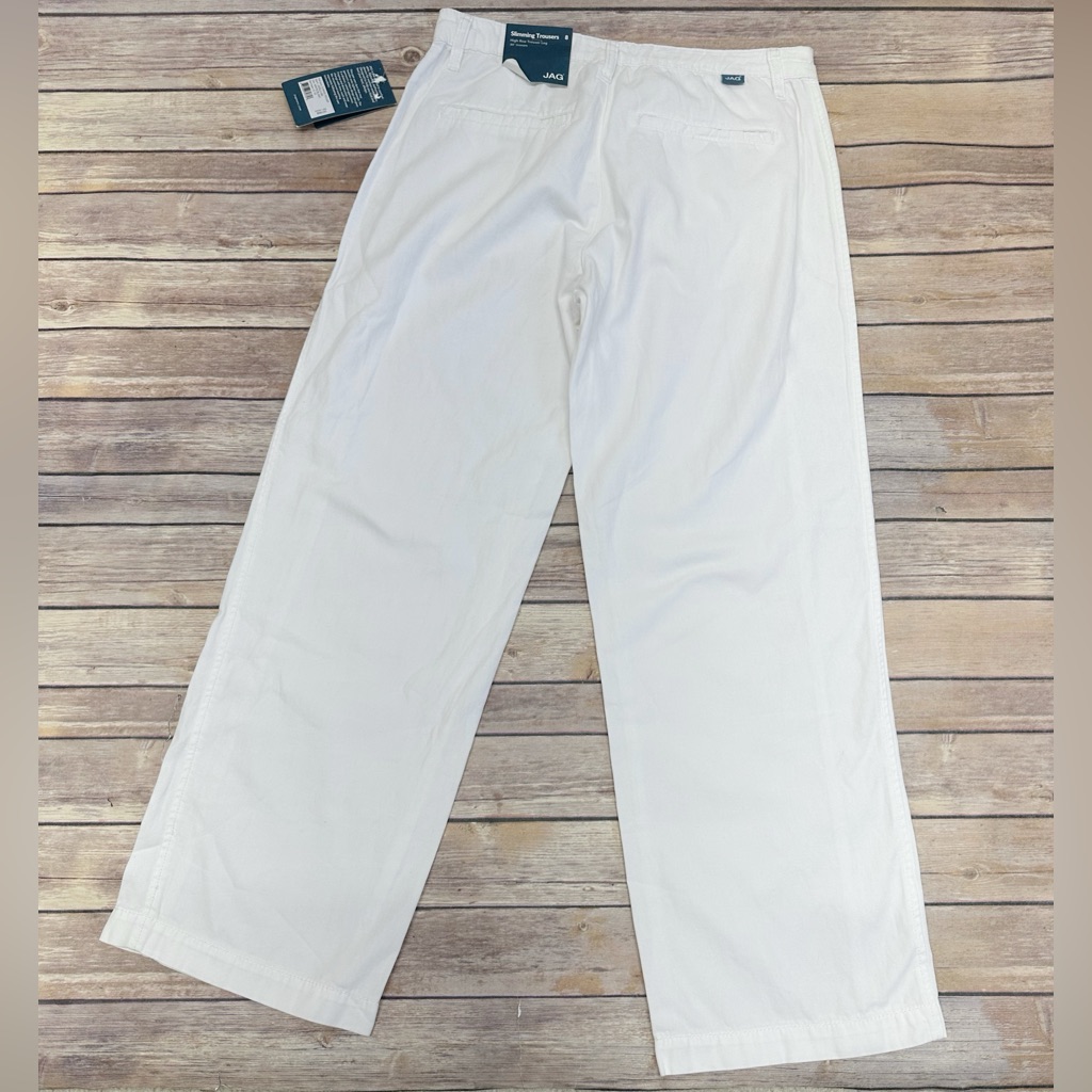 Jag Women's Slimming Trouser Pants White Size 8 — image 4 of 7